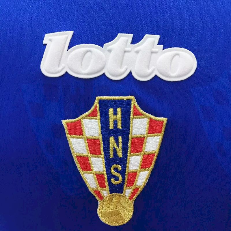 Croatia 1998 Retro Away Jersey