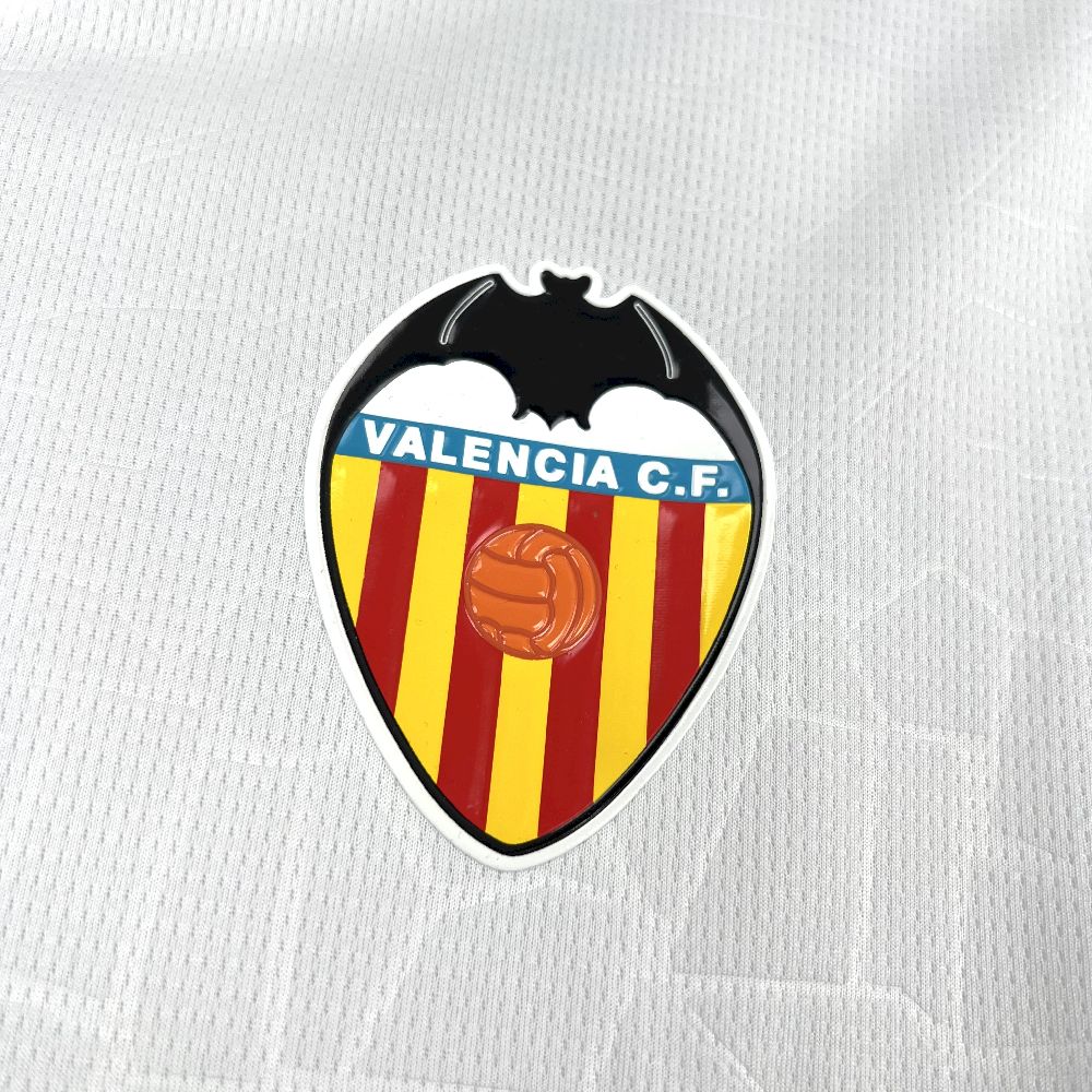 Men's Valencia CF 2025/26 Fan Sponsor Home Jersey