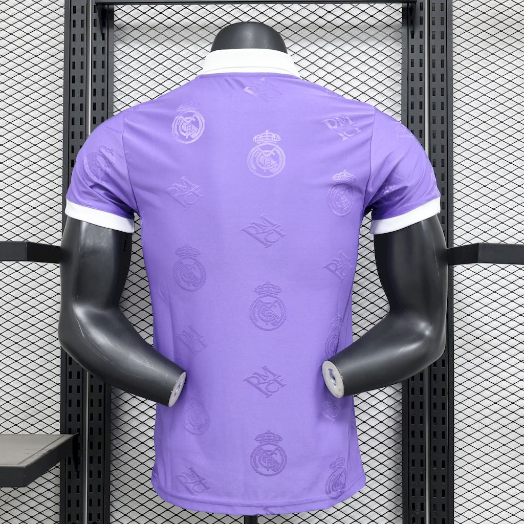 Men’s Real Madrid 2025/26 Player Light purple special edition Jersey