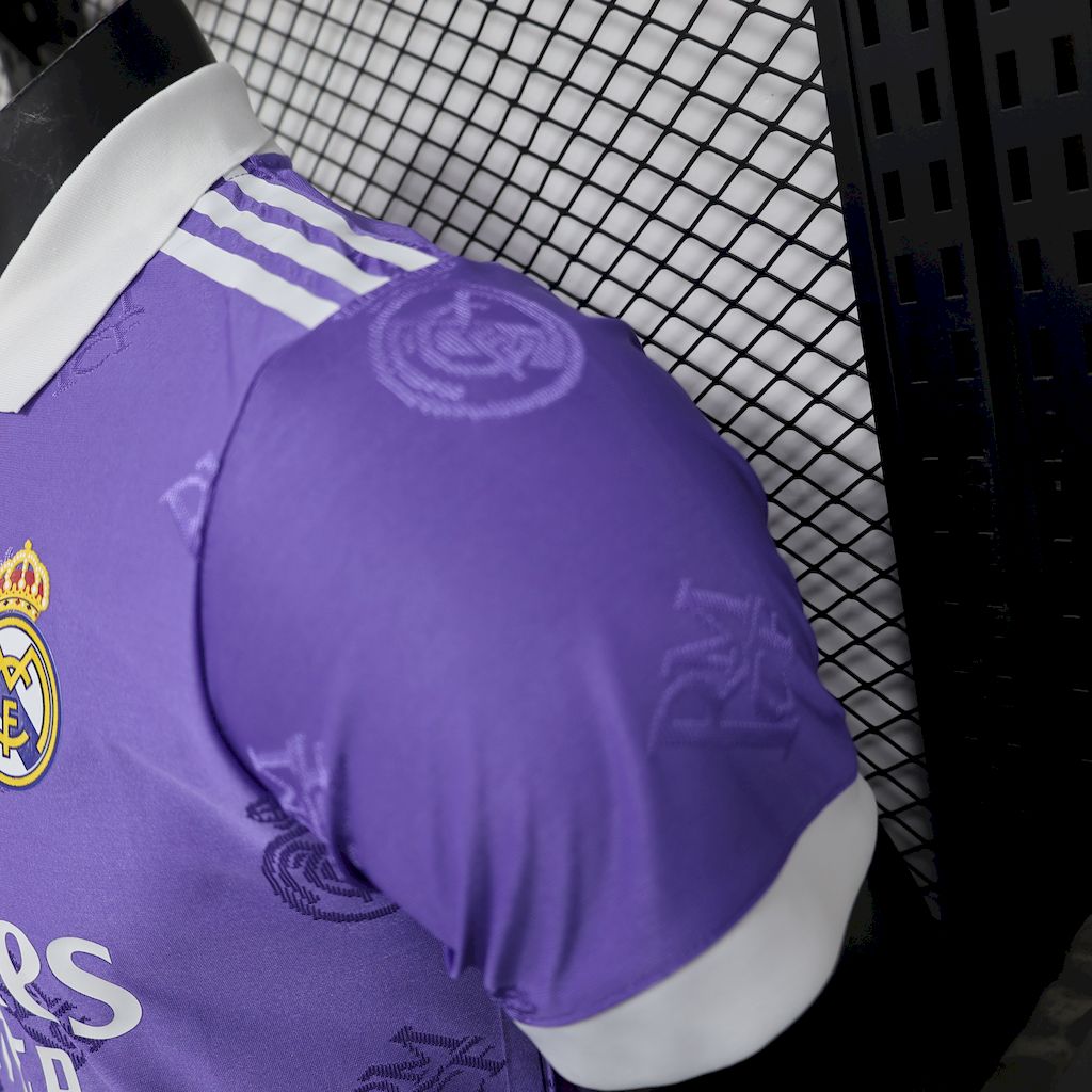 Men’s Real Madrid 2025/26 Player Light purple special edition Jersey