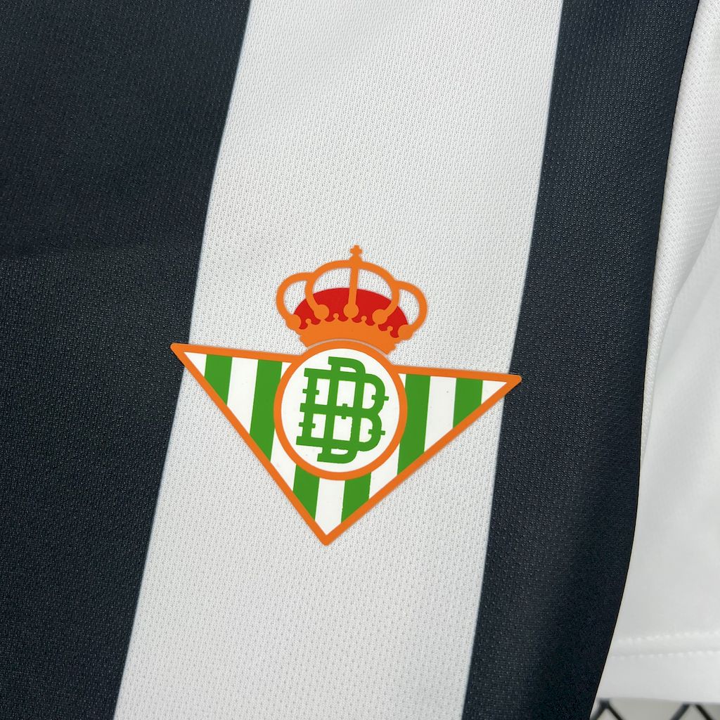 Men’s Real Betis 2025/26 Fan Black and white special edition Jersey