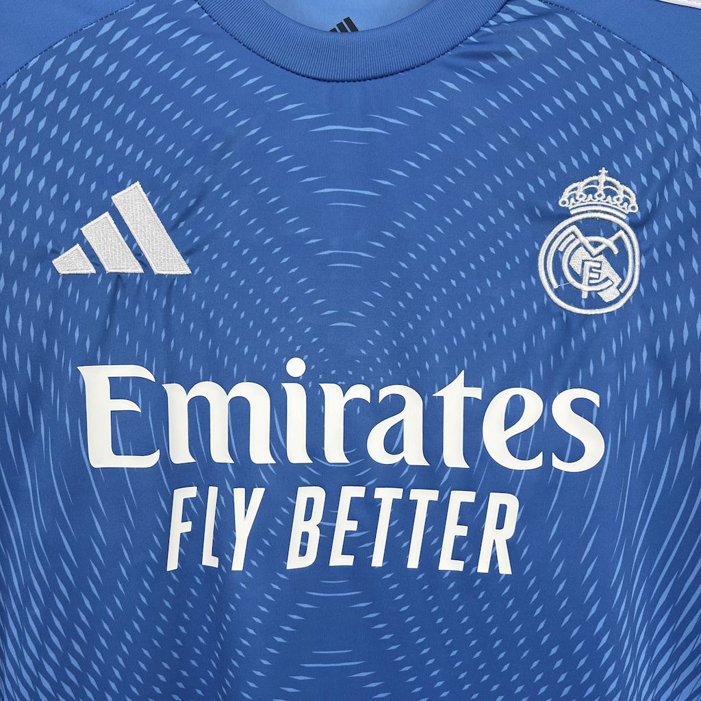 Men’s Real Madrid 2025/26 Blue Sky Special Edition Jersey