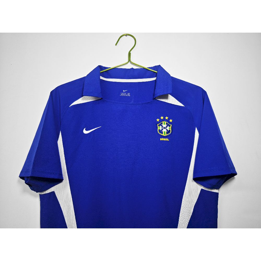 Brazil 2002 Retro Away Jersey