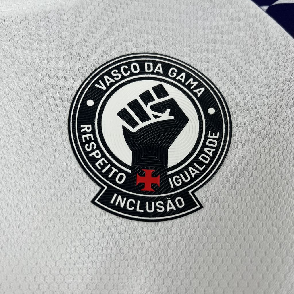 Men's Vasco Da Gama 2024/25 White Jersey