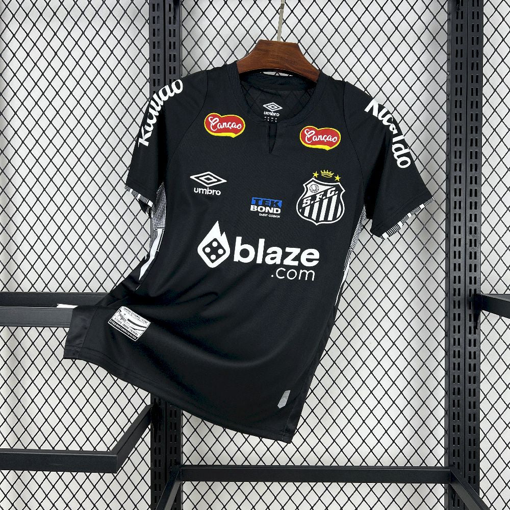 Men's Santos 2025/26 Black Jersey