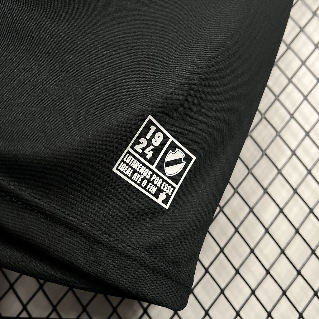 Men's Vasco Da Gama 2024/25 Kappa Warm-up Black Jersey