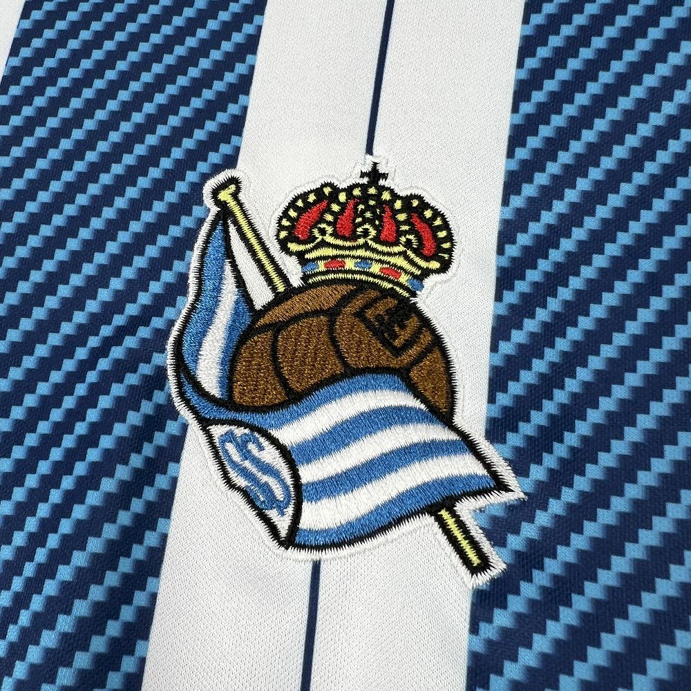 Men's Real Sociedad 2025/26 Fan Home Jersey