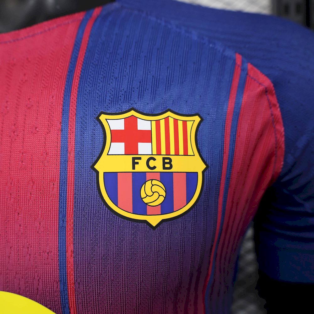 Men’s Barcelona 2025/26 Player Home Jersey