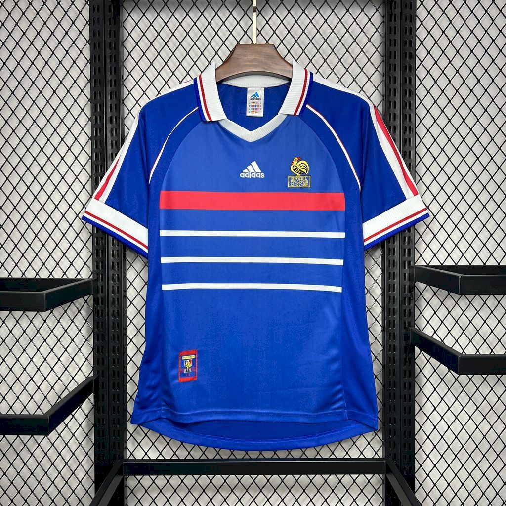France 1998 World Cup Retro Home Jersey