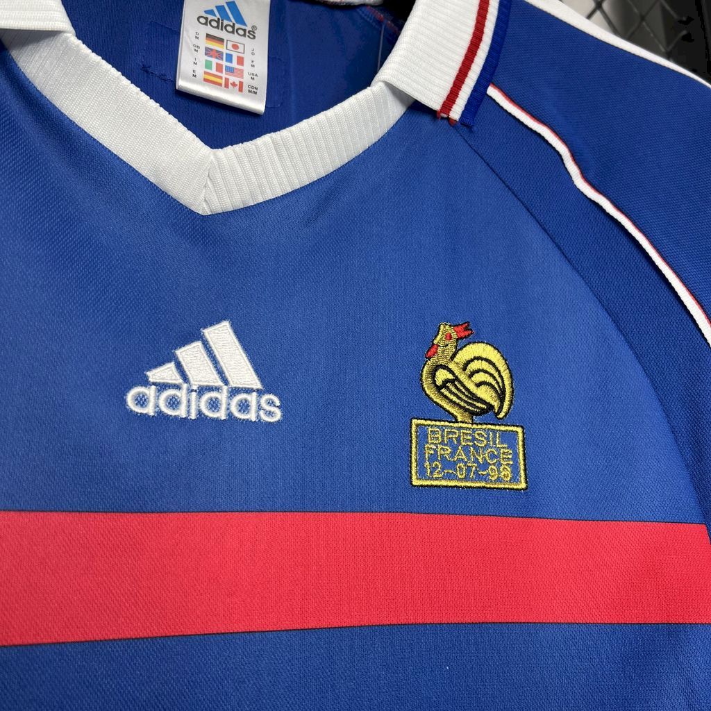 France 1998 Retro Home Jersey