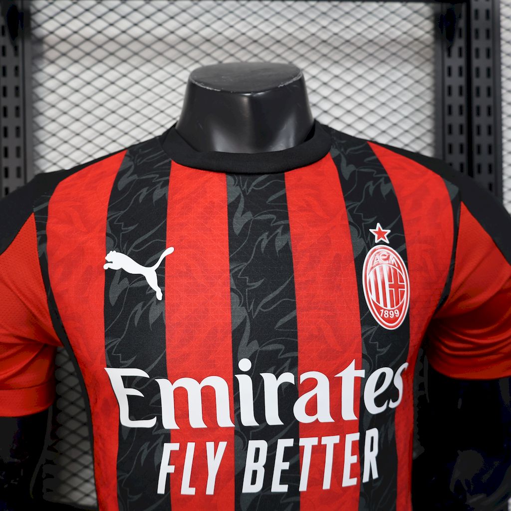 Men’s AC Milan 2025/26 Player Home Jersey
