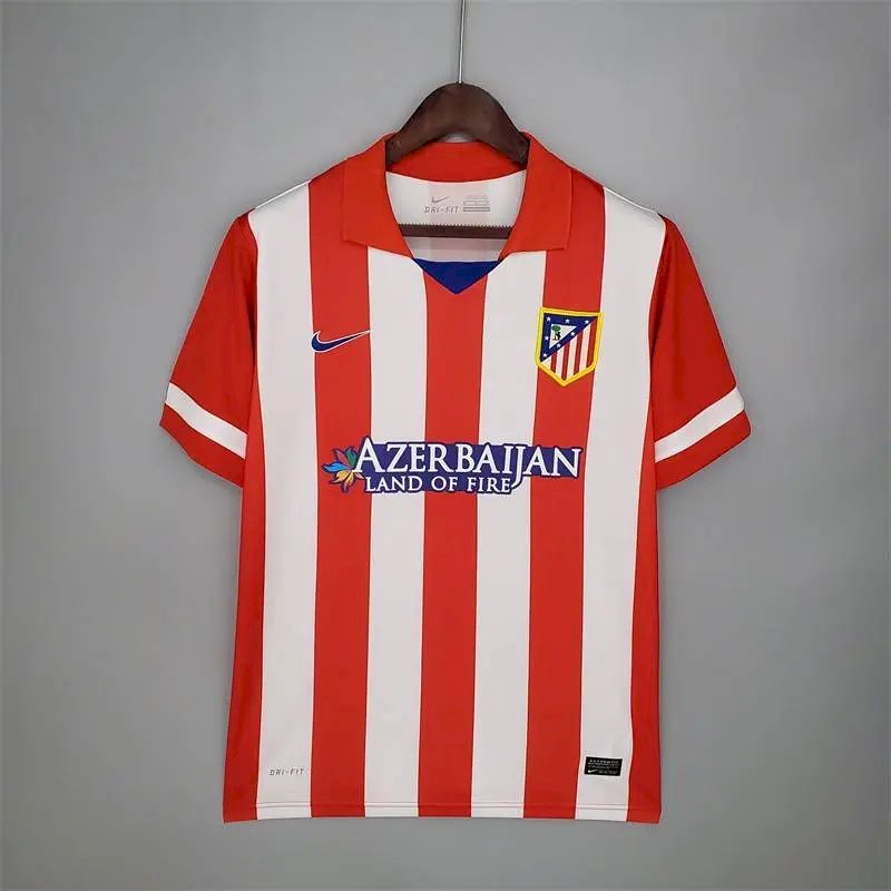 Atletico Madrid 2013/14 Retro Home Jersey