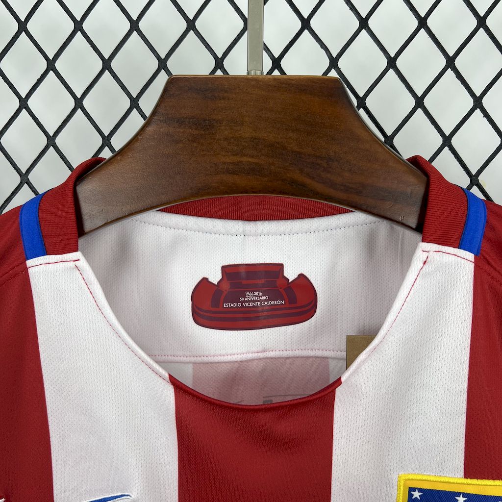 Atletico Madrid 2016/17 Retro Home Jersey