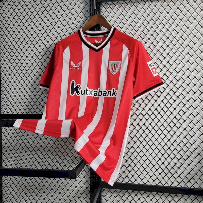 Men’s Athletic Bilbao 2023/24 Fan Home Jersey