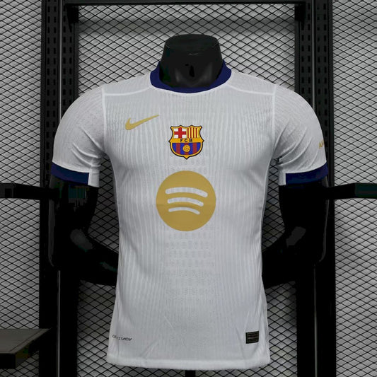 Men’s Barcelona 2024/25 Player White exposure version Jersey