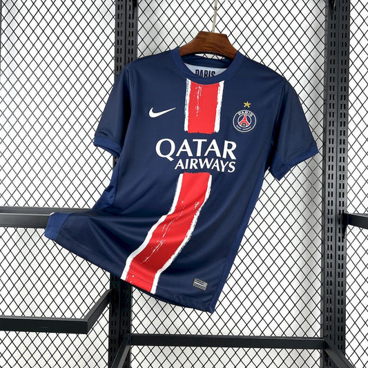 Men's Paris Saint-Germain 2024/25 Home Champions League Winner Jersey