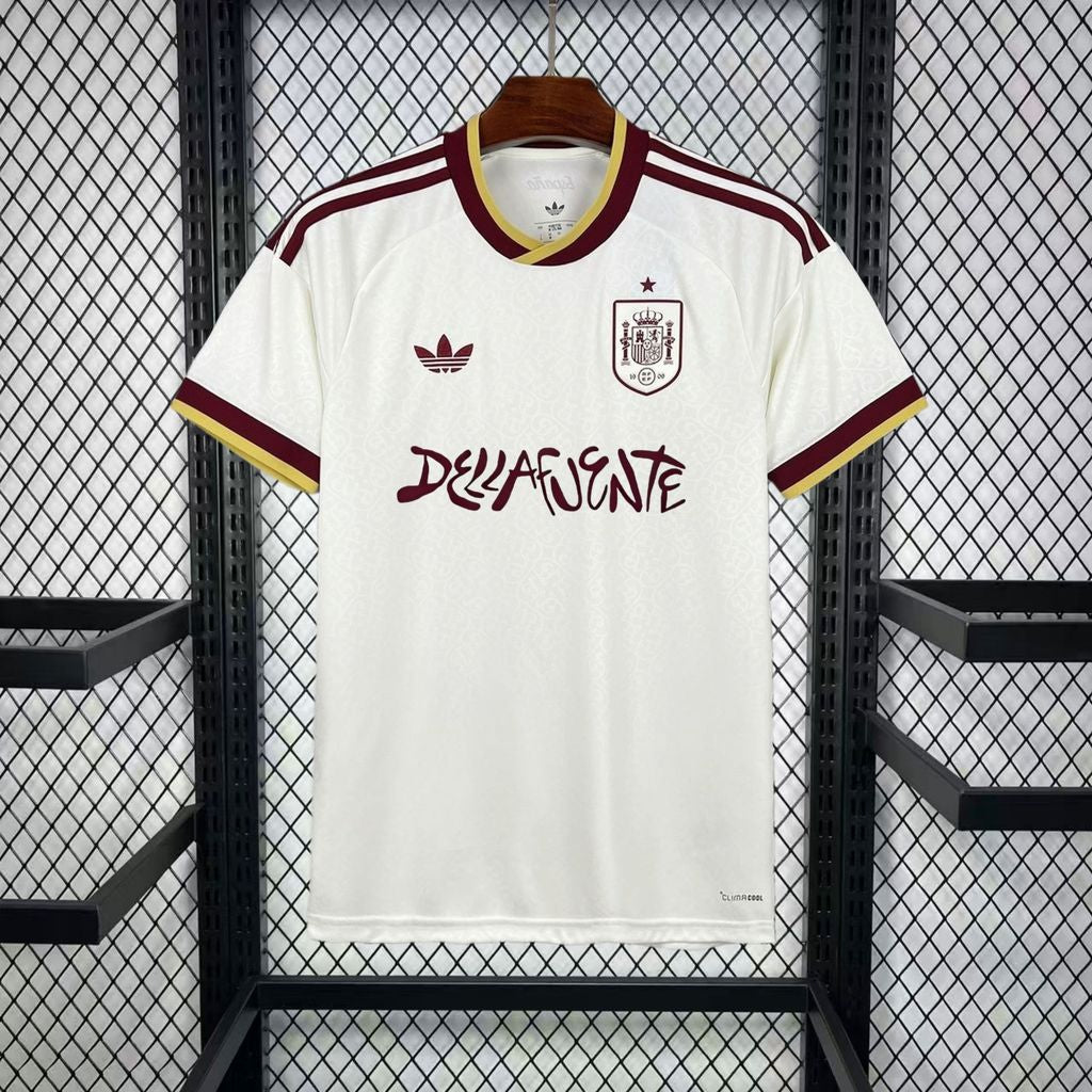 Mens Spain x Dellafuente 2026 World Cup Away Jersey - Image 1