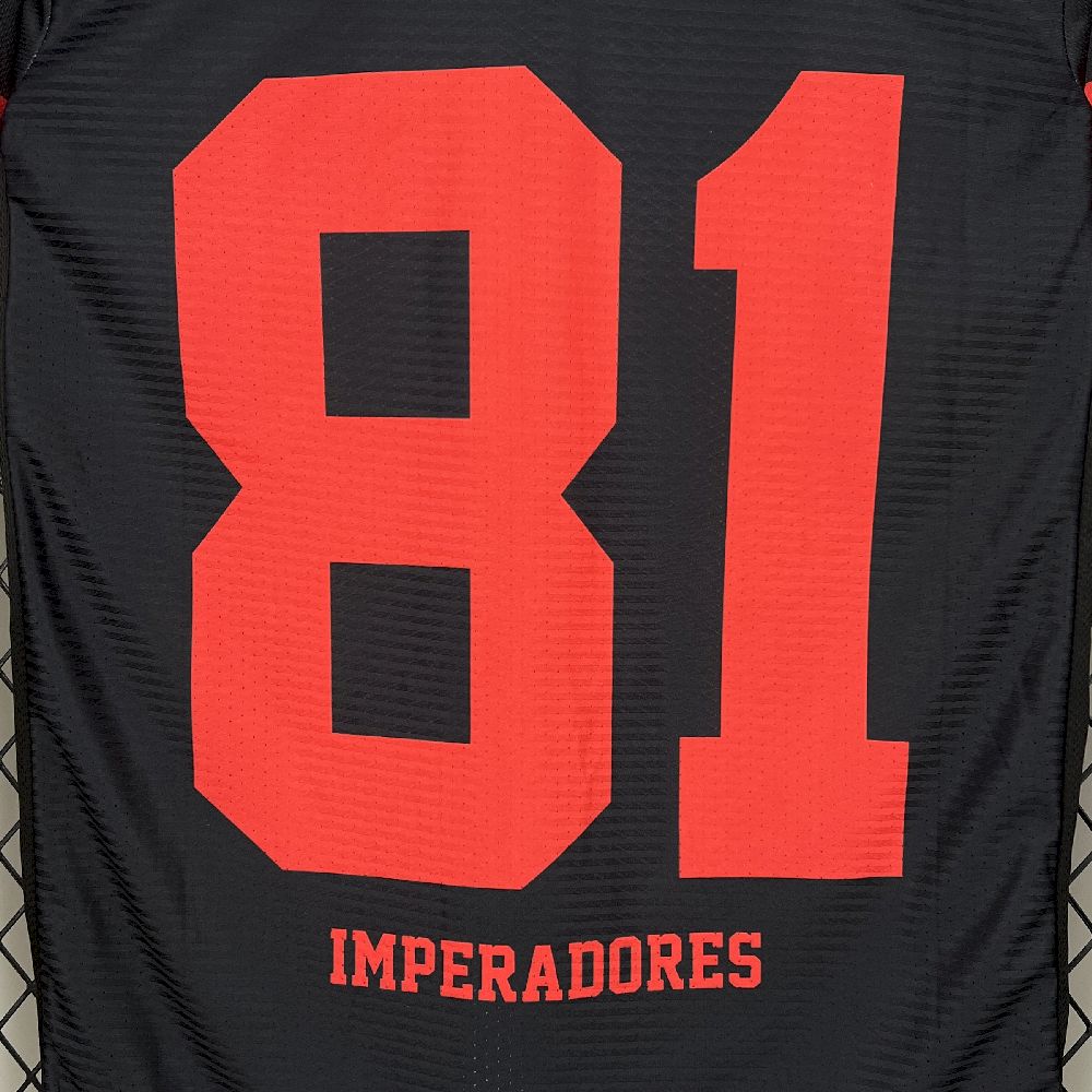 Men's Flamengo 2025/26 No. 81 basketball Jersey
