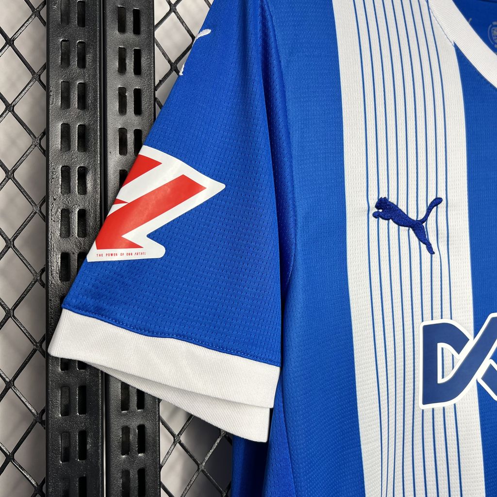 Men’s Deportivo Alaves 2024/25 Fan Home Jersey