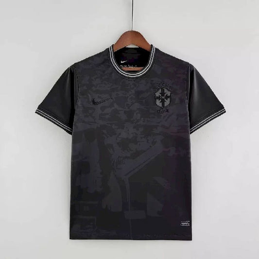 Men's Brazil 2022/23 Black Jersey