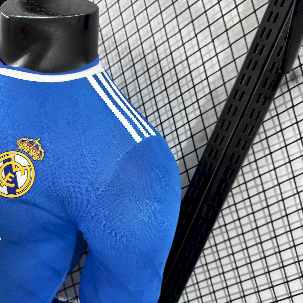 Men’s Real Madrid 2025/26 Player Third Long Sleeves Jersey