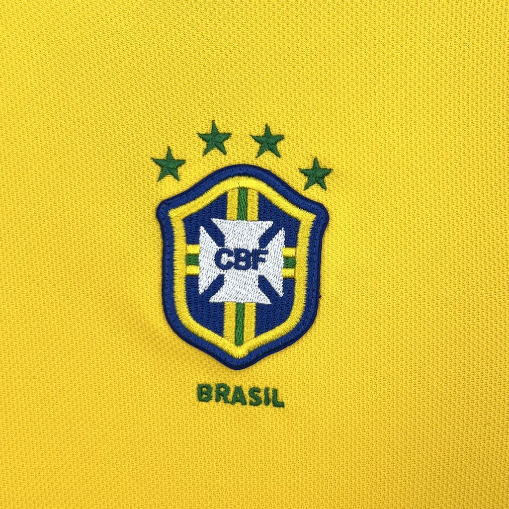 Brazil 1998 Retro Home Jersey