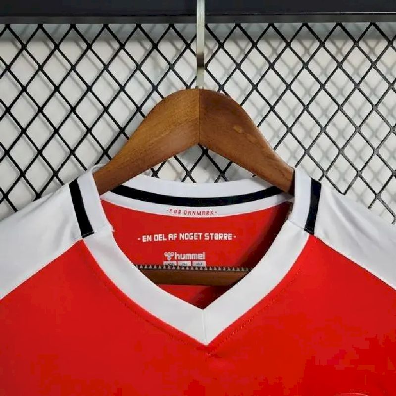 Men's Denmark 2023/24 Home Jersey