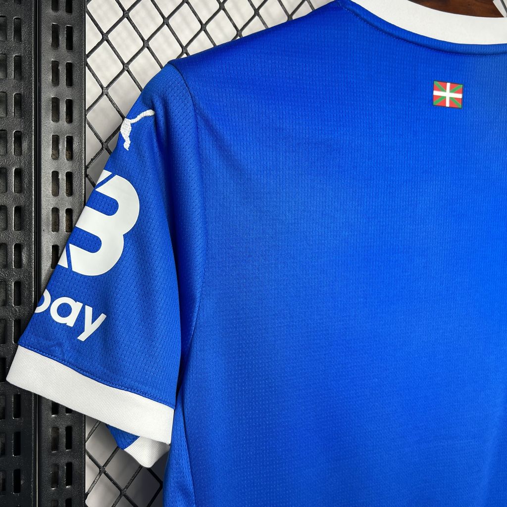Men’s Deportivo Alaves 2024/25 Fan Home Jersey