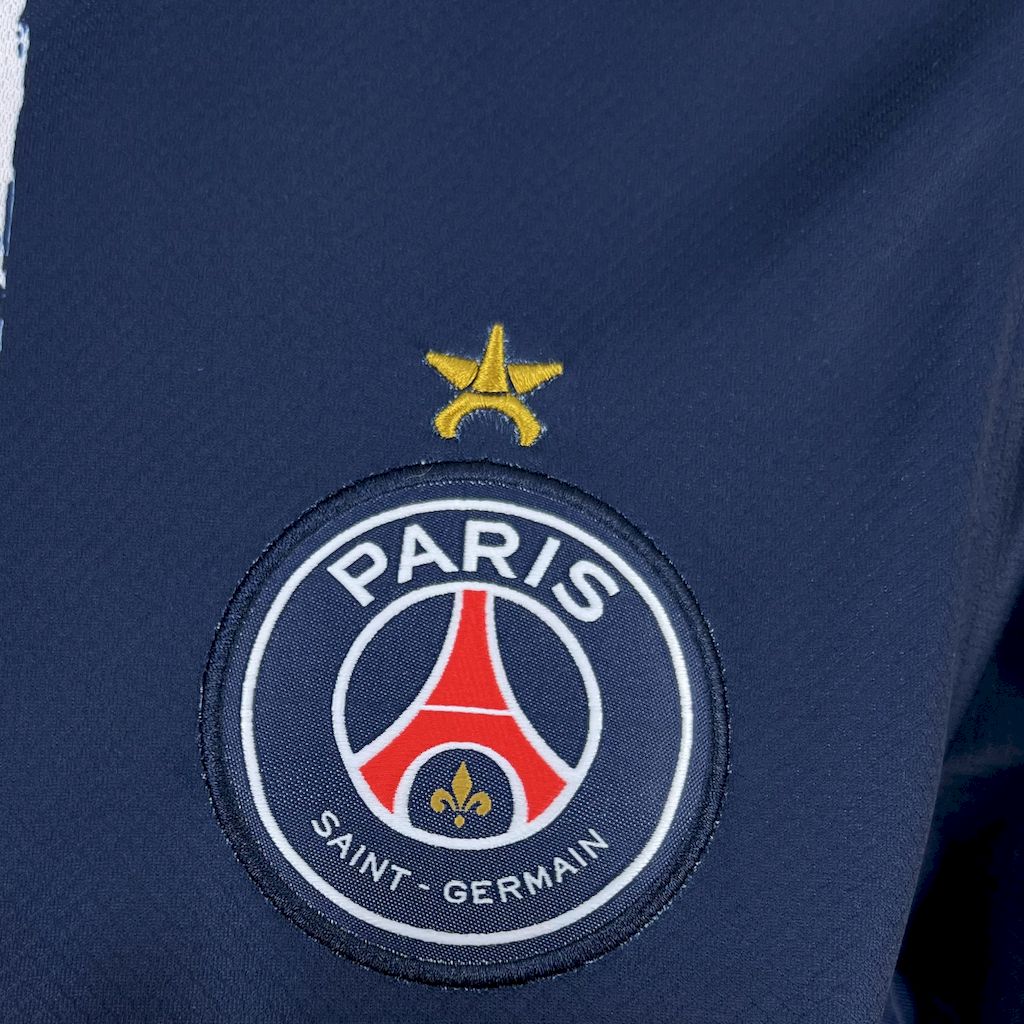 Men's Paris Saint-Germain 2024/25 Home Champions League Winner Jersey