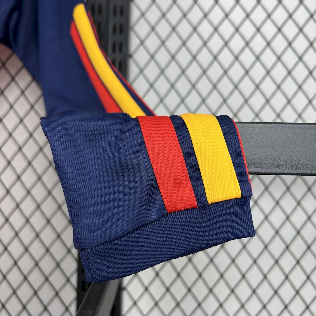 Mens Spain 2026 World Cup Home Long Sleeve Jersey - Image 3