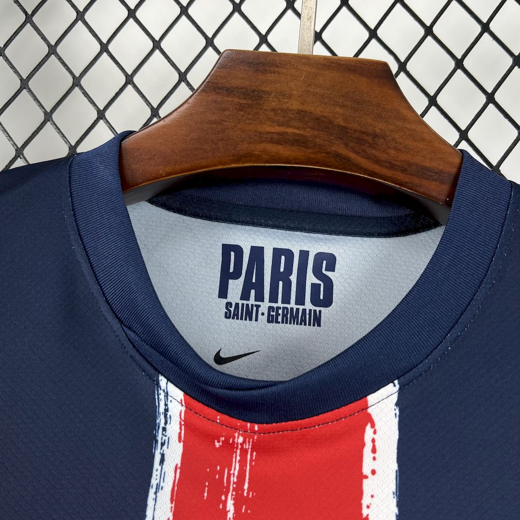 Men's Paris Saint-Germain 2024/25 Home Champions League Winner Jersey