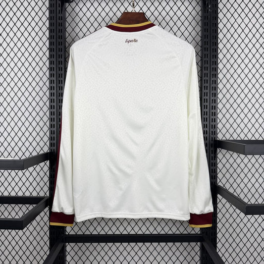 Mens Spain 2026 World Cup Away Long Sleeve Jersey - Image 1