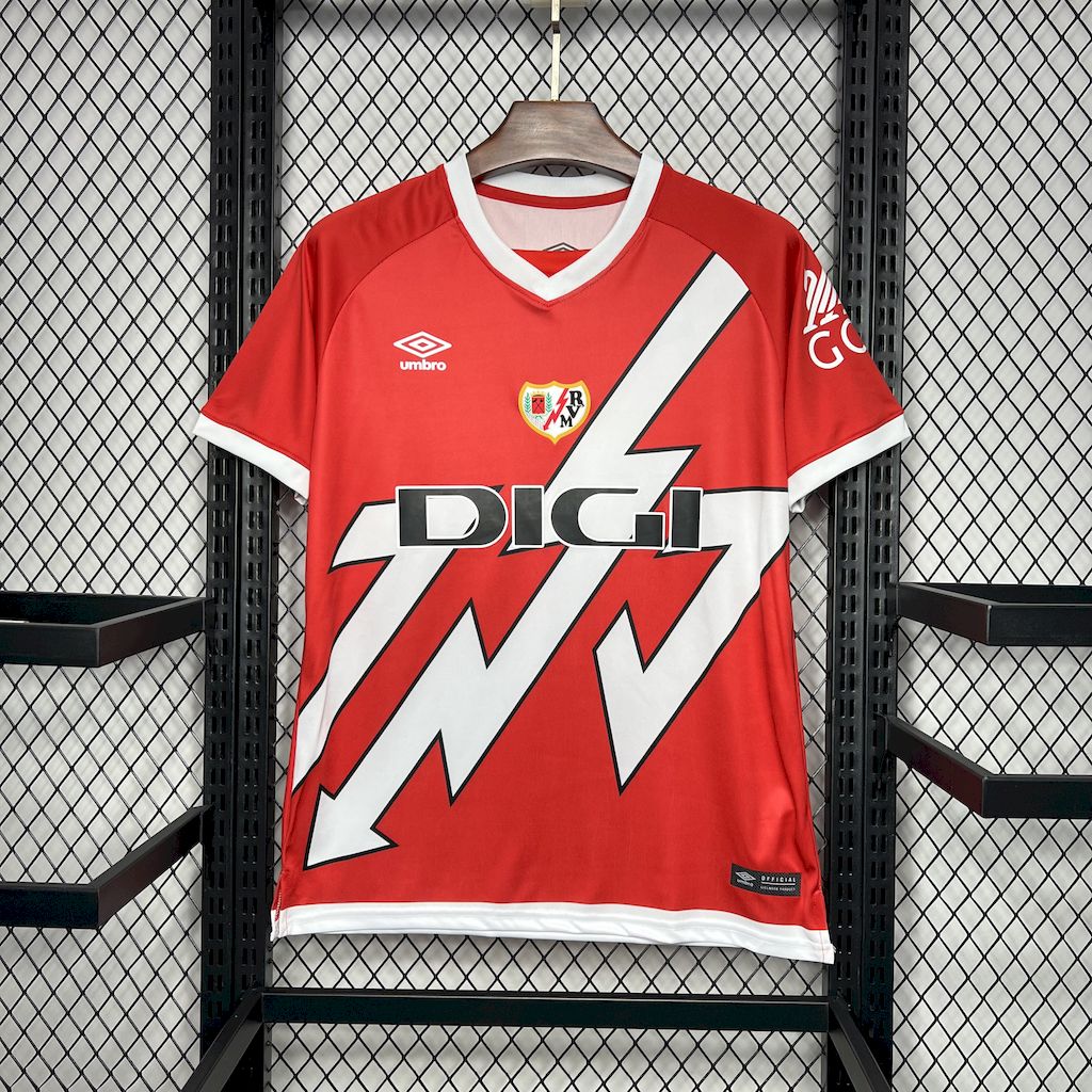 Men’s Rayo Vallecano 2024/25 Fan Home Jersey