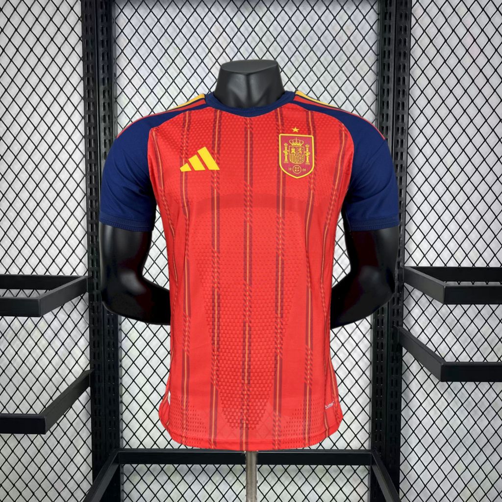 Mens Spain 2026 World Cup Goalkeeper Long Sleeve Jersey - Image 5