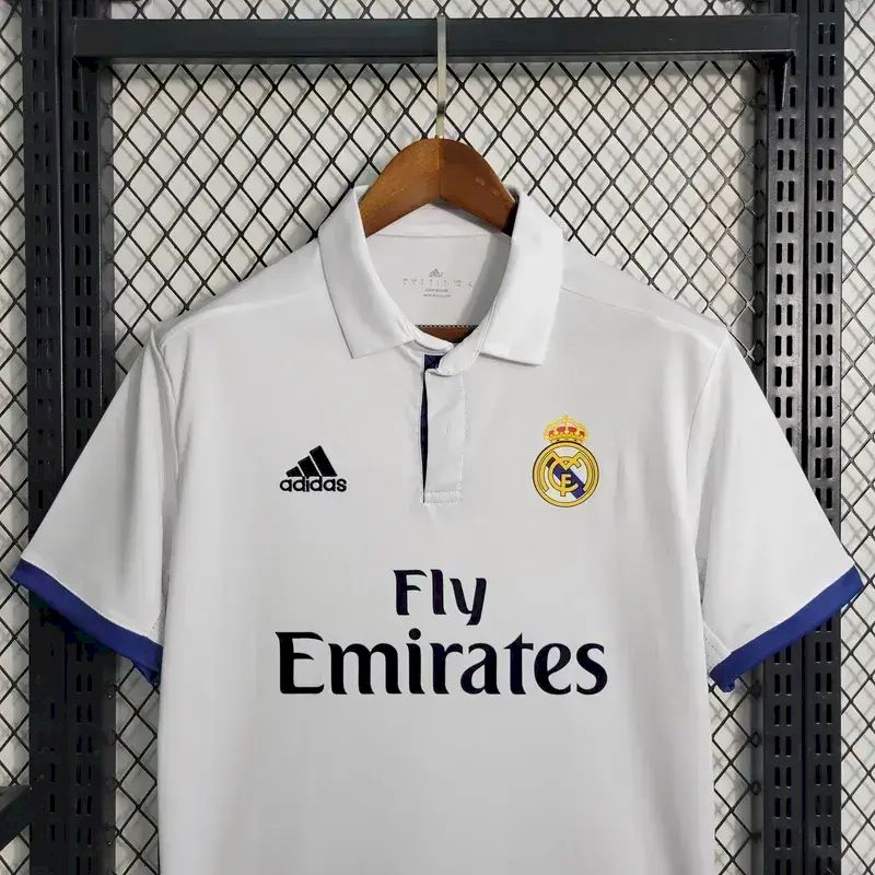 Real Madrid 2016/17 Retro Home Jersey