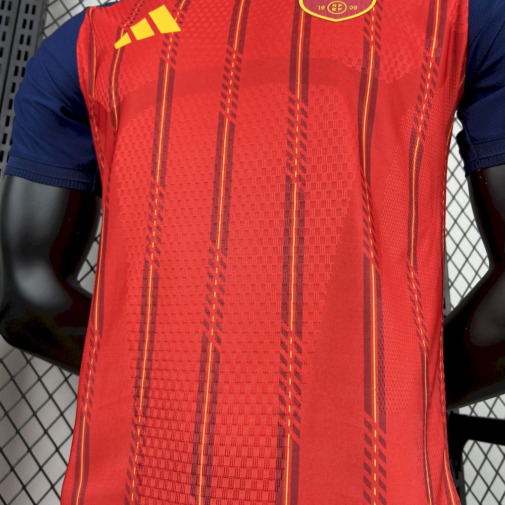 Mens Spain 2026 World Cup Home Jersey Player Version - Image 5