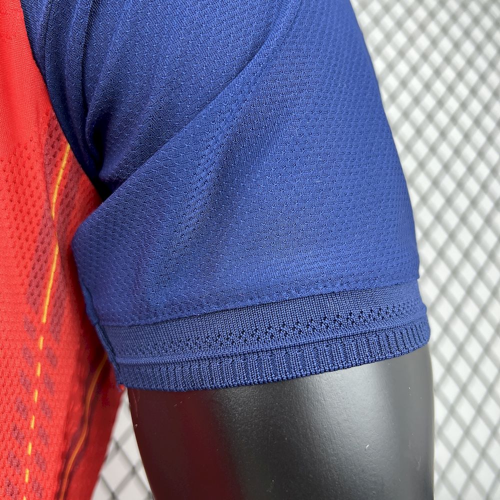Mens Spain 2026 World Cup Home Jersey Player Version - Image 7