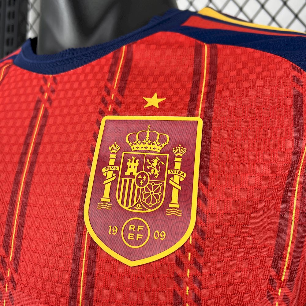 Mens Spain 2026 World Cup Home Jersey Player Version - Image 11