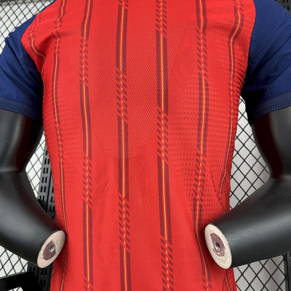 Mens Spain 2026 World Cup Home Jersey Player Version - Image 13