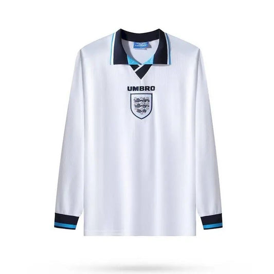 England 1996/97 Retro Home Long Sleeve Jersey