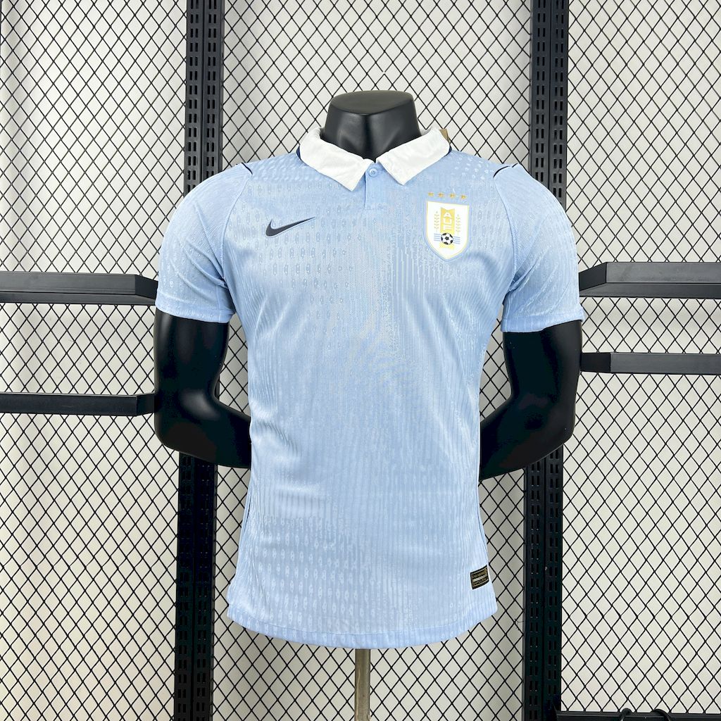 Men's Uruguay 2026 World Cup Home Jersey Player Version