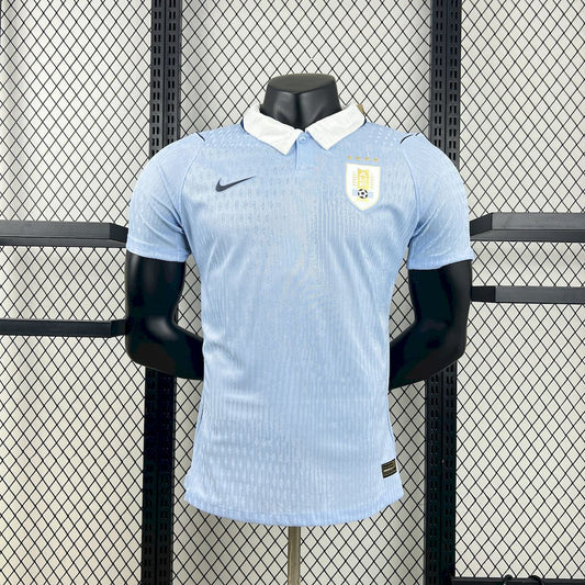 Men's Uruguay 2026 World Cup Home Jersey Player Version