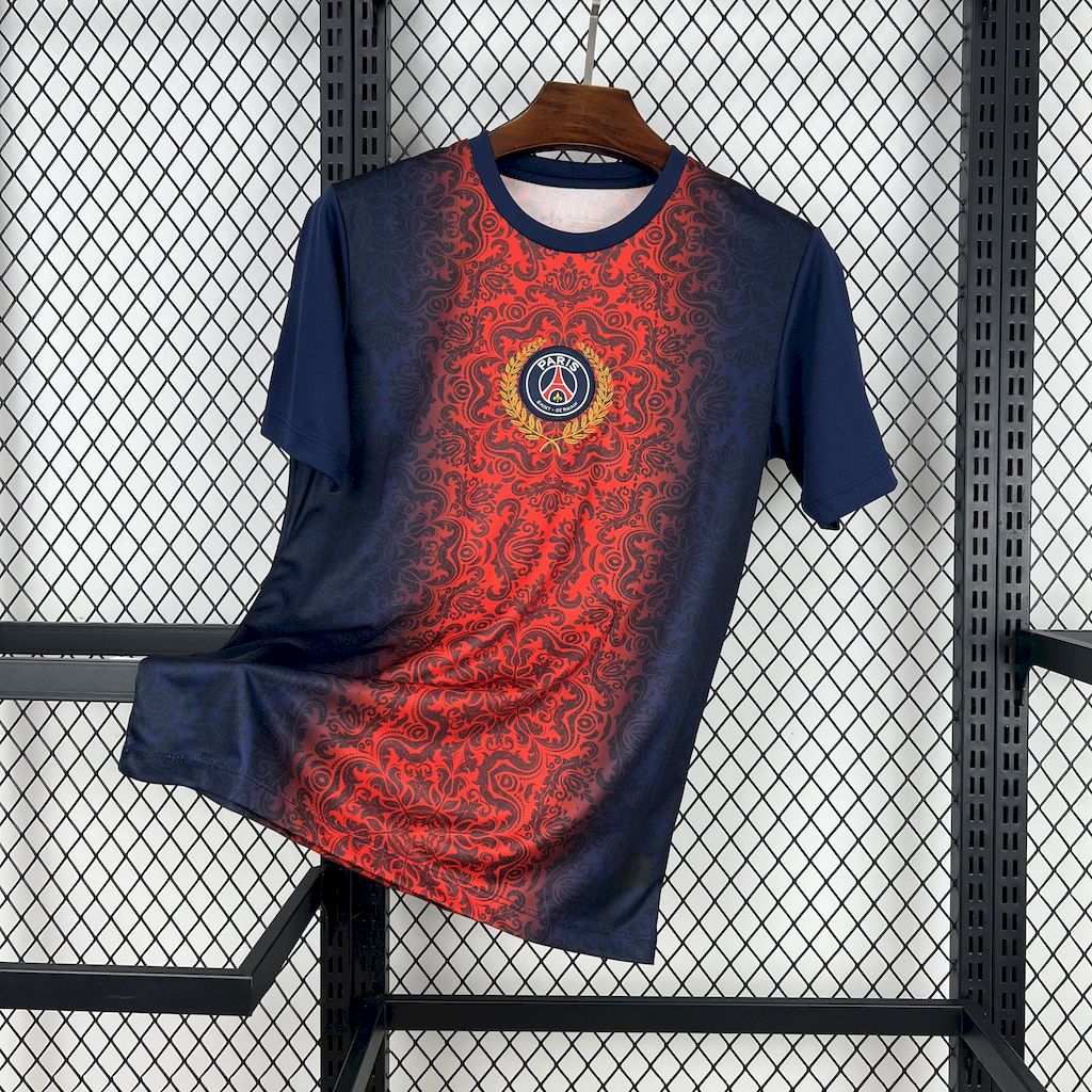 Men's Paris Saint-Germain 2025/26 Red and blue Jersey
