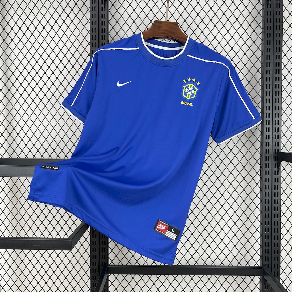Brazil 1998 Retro Away Jersey