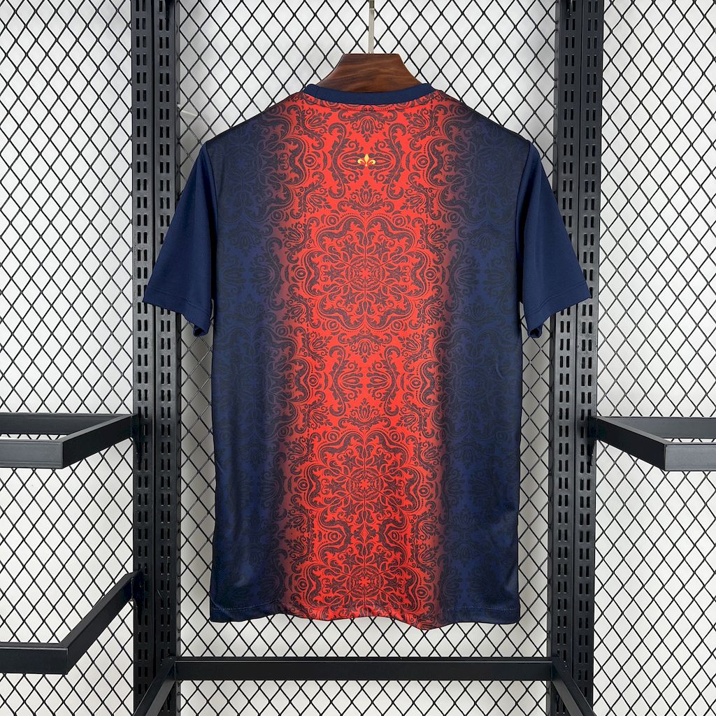 Men's Paris Saint-Germain 2025/26 Red and blue Jersey