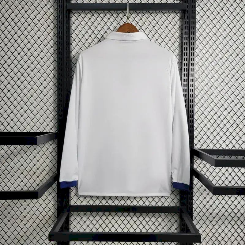 Real Madrid 2016/17 Retro Home Long Sleeves Jersey