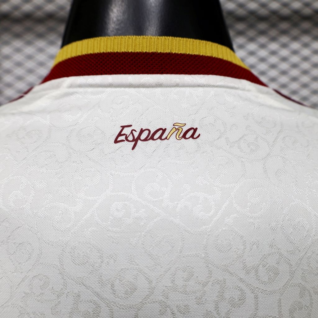 Mens Spain 2026 World Cup Away Long Sleeve Jersey Player Version - Image 1