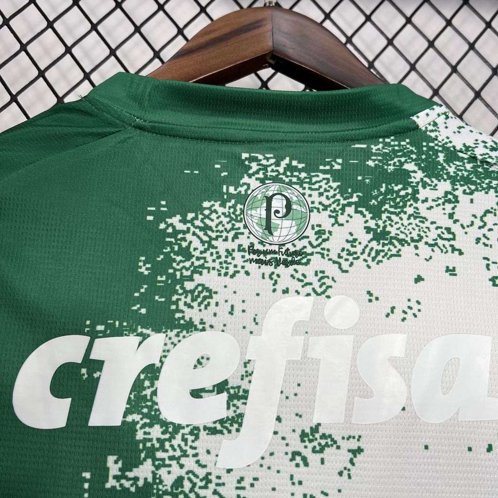 Men's Palmeiras 2024/25 White and green Jersey