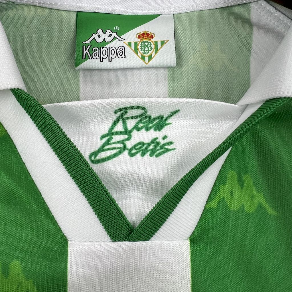 Real Betis 1995/97 Retro Home Long Sleeves Jersey