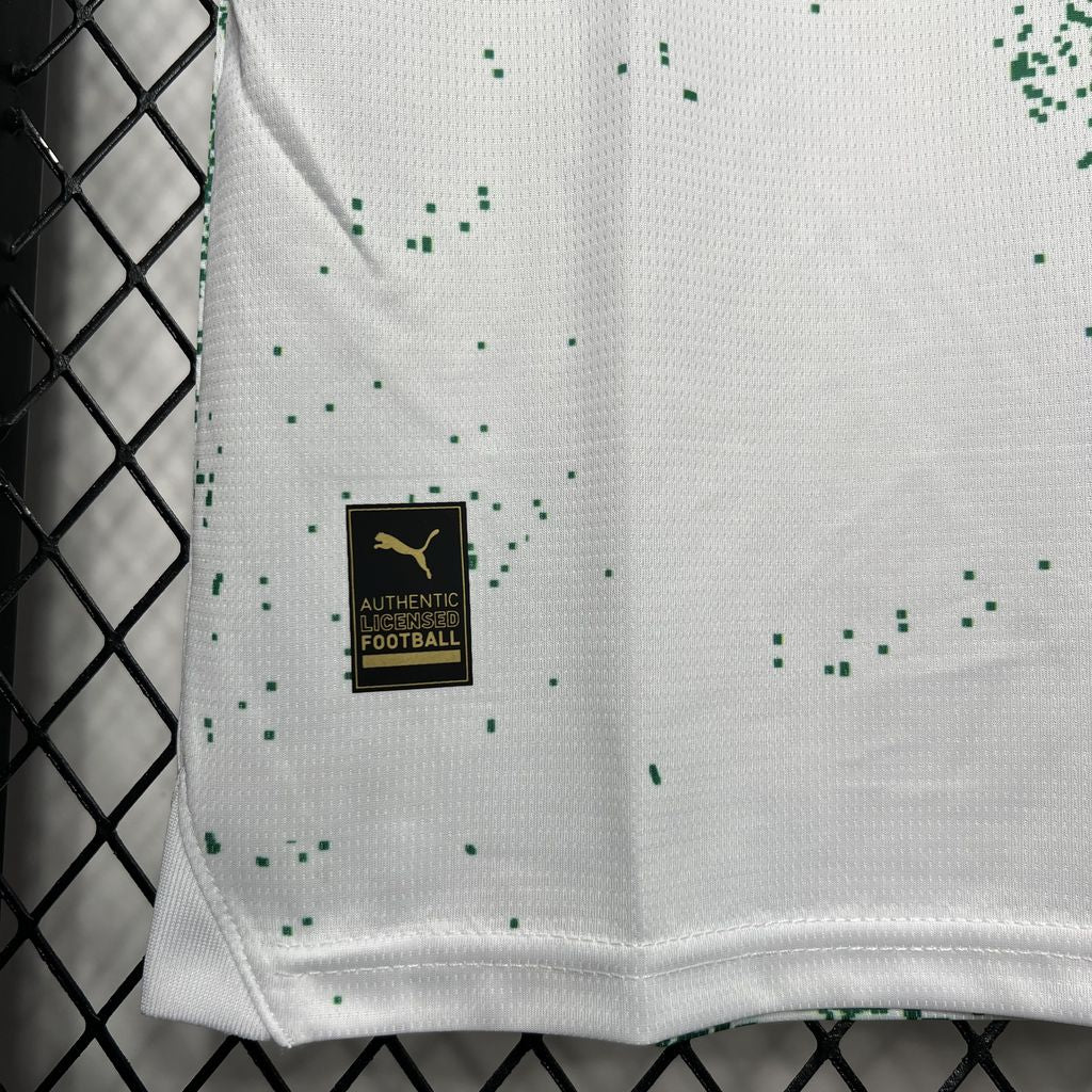 Men's Palmeiras 2024/25 White and green Jersey